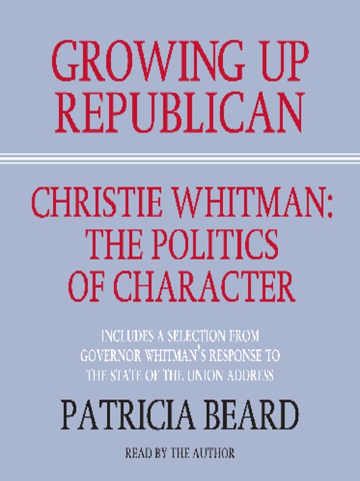 Title details for Growing Up Republican by Patricia Beard - Wait list